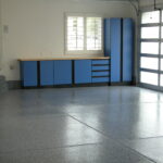 Midnight Blue Garage Epoxy Floor Coating
